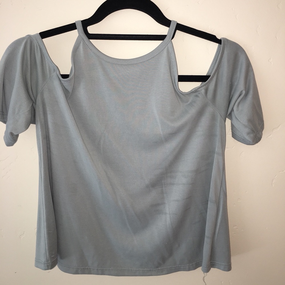 Me to We off the shoulder shirt